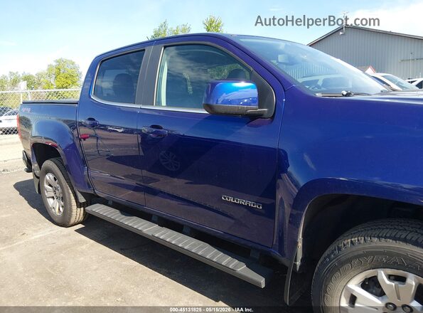1GCGTCEN2H1222220 2017 CHEVROLET COLORADO Blue Widok wnętrza z tyłu