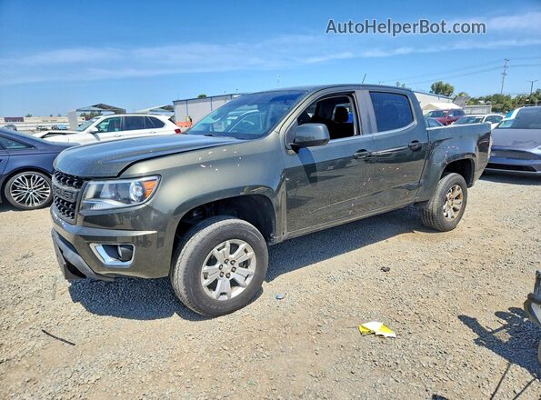 1GCGTCEN3J1257449 2018 CHEVROLET COLORADO Зеленый Передняя левая четверть