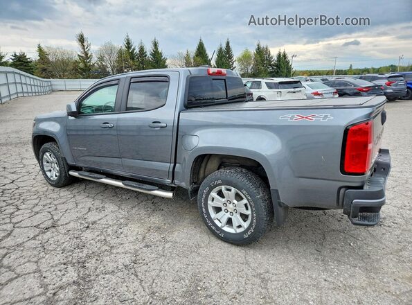 1GCGTCEN6M1279336 2021 CHEVROLET COLORADO Серый Задняя левая четверть