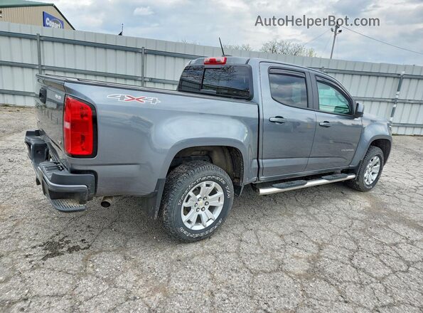 1GCGTCEN6M1279336 2021 CHEVROLET COLORADO Серый Задняя правая четверть