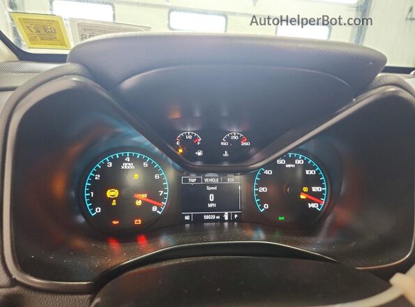 1GCGTCEN6M1279336 2021 CHEVROLET COLORADO Серый Вид щитка приборов