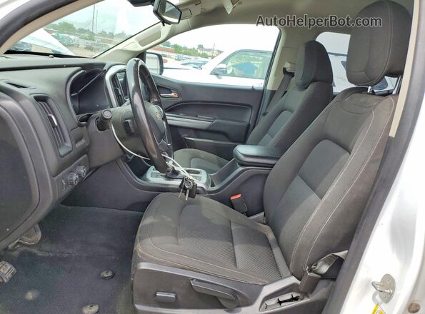 1GCGTCENXK1104729 2019 CHEVROLET COLORADO White Widok wnętrza z przodu
