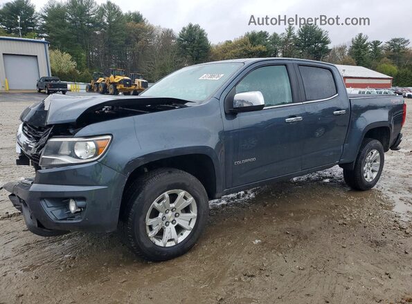 1GCGTCENXK1266506 2019 CHEVROLET COLORADO Бирюзовый Передняя левая четверть