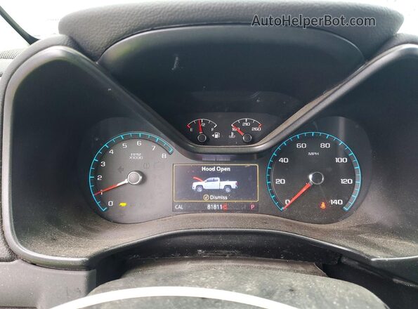 1GCGTCENXK1266506 2019 CHEVROLET COLORADO Бирюзовый Вид щитка приборов