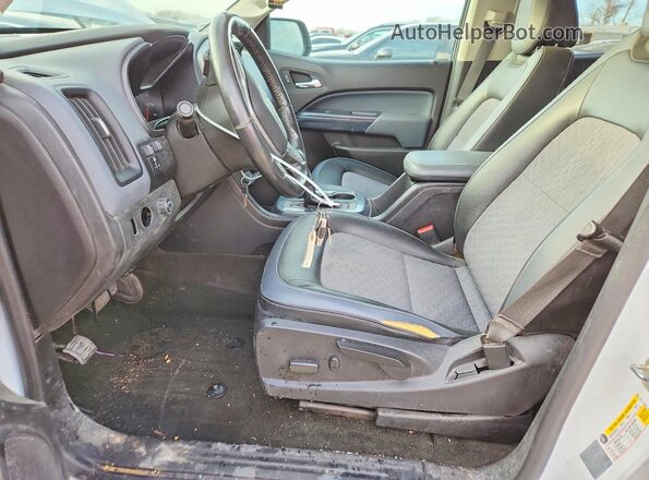 1GCGTDEN0H1289629 2017 CHEVROLET COLORADO Белый Вид салона спереди