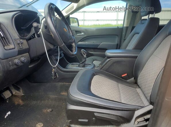 1GCGTDEN3N1210160 2022 CHEVROLET COLORADO Серый Вид салона спереди