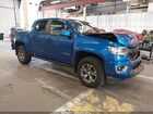 2020 Chevrolet Colorado 4wd  Short Box Z71 Blue vin: 1GCGTDEN7L1187754