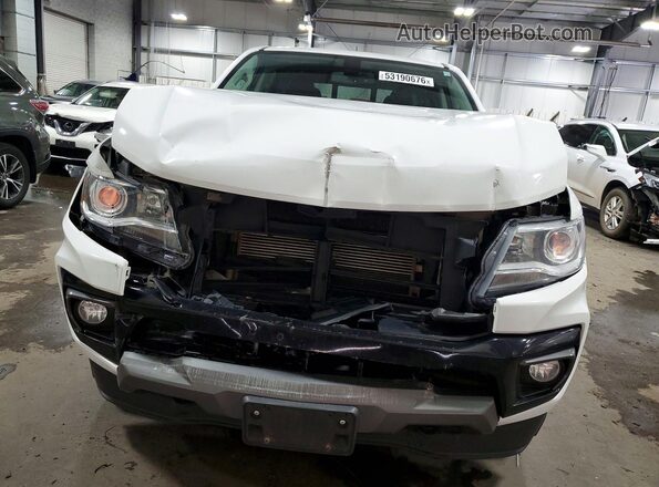 1GCGTDEN7M1171006 2021 CHEVROLET COLORADO White წინა ხედი