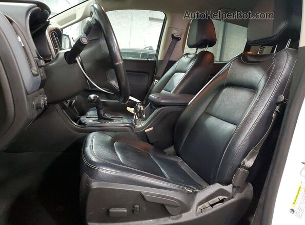 1GCGTDEN7M1171006 2021 CHEVROLET COLORADO White წინა სალონის ხედი
