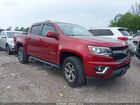 2020 Chevrolet Colorado 4wd  Short Box Z71 Maroon vin: 1GCGTDEN9L1126874