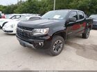 2022 Chevrolet Colorado 4wd  Short Box Z71 Black vin: 1GCGTDEN9N1268340