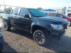 2021 Chevrolet Colorado 4wd  Short Box Z71 Black vin: 1GCGTDENXM1109552