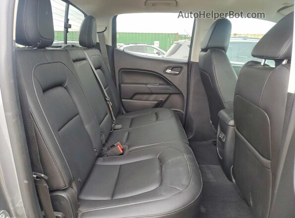 1GCGTEEN2L1245906 2020 CHEVROLET COLORADO Gray უკანა სავარძლების ხედი