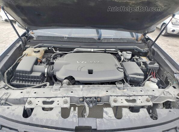 1GCGTEEN2L1245906 2020 CHEVROLET COLORADO Gray უკანა სალონის ხედი