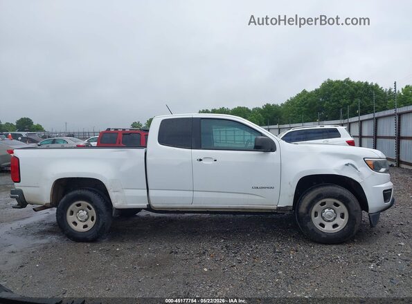 1GCHSBEA5G1363554 2016 CHEVROLET COLORADO Белый Вид задней части салона