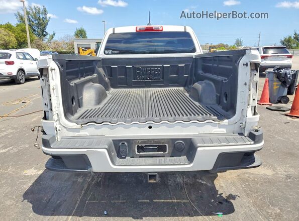 1GCHSBEA7G1135992 2016 CHEVROLET COLORADO Белый Вид сзади