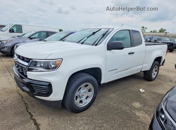 1GCHSBEAXN1125809 2022 CHEVROLET COLORADO Белый Передняя левая четверть