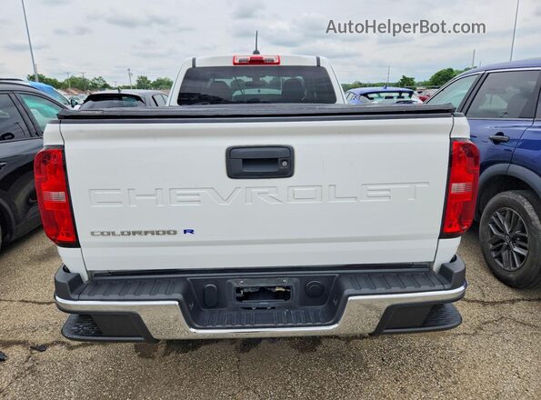 1GCHSBEAXN1125809 2022 CHEVROLET COLORADO Белый Вид сзади