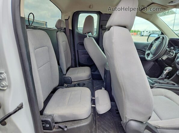 1GCHSBEAXN1125809 2022 CHEVROLET COLORADO Белый Вид задних сидений