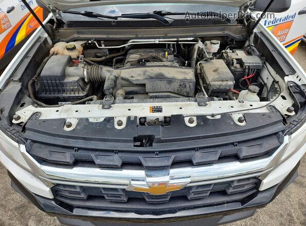 1GCHSBEAXN1125809 2022 CHEVROLET COLORADO Белый Вид задней части салона