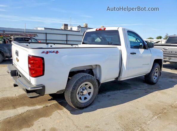 1GCNKNEC4GZ198328 2016 CHEVROLET SILVERADO Белый Задняя правая четверть