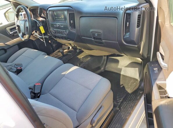 1GCNKNEC4GZ198328 2016 CHEVROLET SILVERADO Белый Вид панели приборов