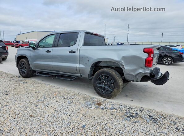 1GCPABEKXSZ173914 2025 CHEVROLET SILVERADO Silver Trasero izquierdo