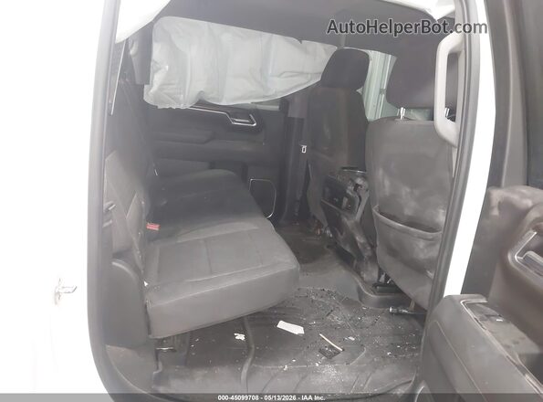 1GCPACE87TZ123810 2026 CHEVROLET SILVERADO White Vista de la etiqueta del VIN