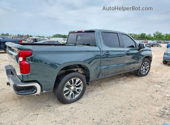 1GCPACED8SZ250366 2025 CHEVROLET SILVERADO Зеленый Задняя правая четверть