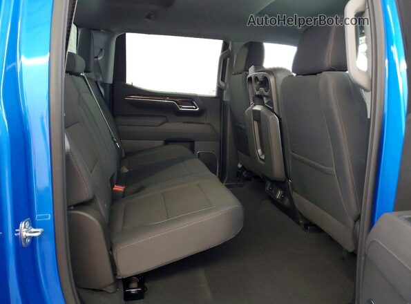 1GCPADED2TZ190561 2026 CHEVROLET SILVERADO Синий Вид задней части салона