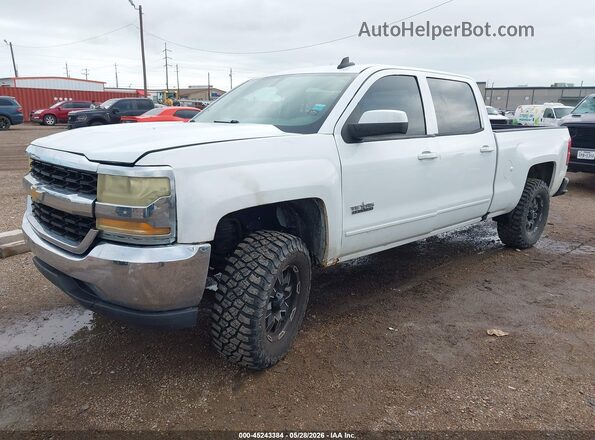 1GCPCREC3JF208336 2018 CHEVROLET SILVERADO Белый Передняя левая четверть
