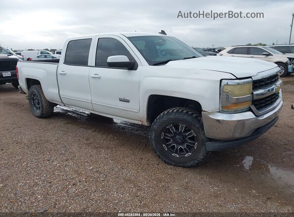 1GCPCREC3JF208336 2018 CHEVROLET SILVERADO Белый Передняя правая четверть
