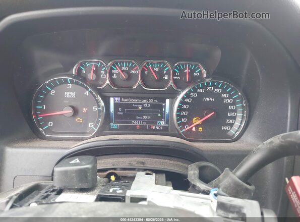 1GCPCREC3JF208336 2018 CHEVROLET SILVERADO Белый Вид задних сидений