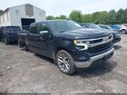 2022 Chevrolet Silverado 1500 4wd  Standard Bed Lt Blue vin: 1GCPDDEK6NZ645484
