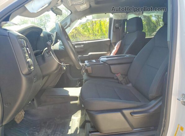 1GCPKAEK5SZ185752 2025 CHEVROLET SILVERADO Белый Вид салона спереди
