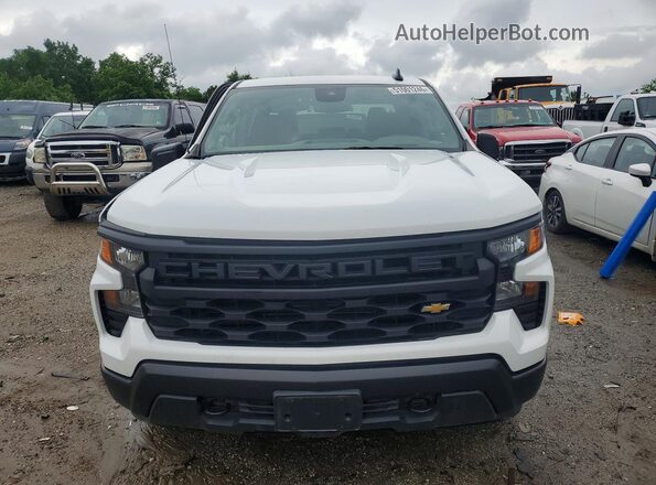 1GCPKAEK5SZ185752 2025 CHEVROLET SILVERADO Белый Вид спереди