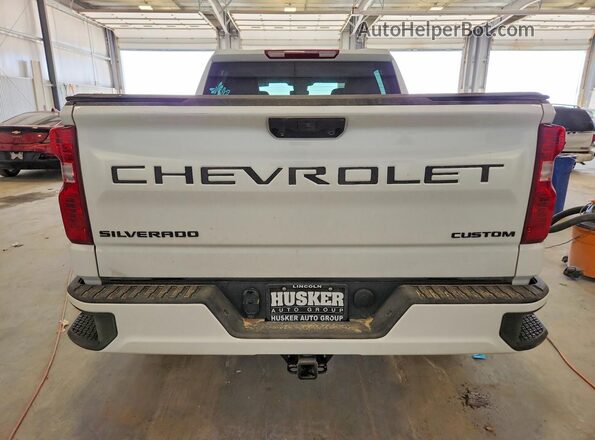 1GCPKBEK7SZ132847 2025 CHEVROLET SILVERADO Белый Вид сзади