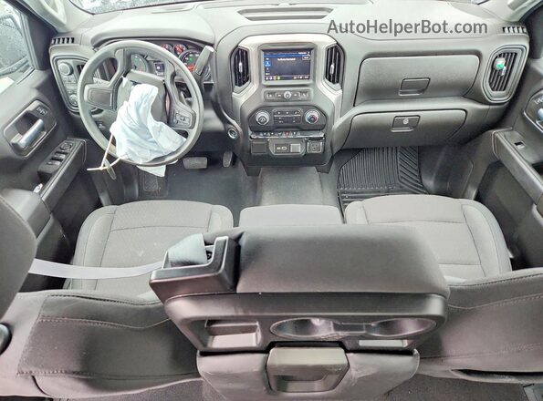 1GCPKBEK7TZ135510 2026 CHEVROLET SILVERADO Белый Вид панели приборов