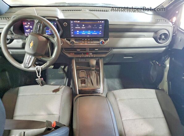 1GCPSBEK2S1170615 2025 CHEVROLET COLORADO Gray წინა პანელის ხედი