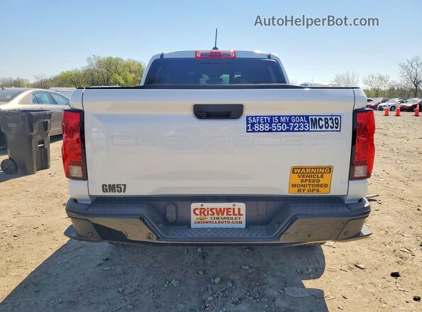 1GCPSBEK4S1142105 2025 CHEVROLET COLORADO Белый Вид сзади