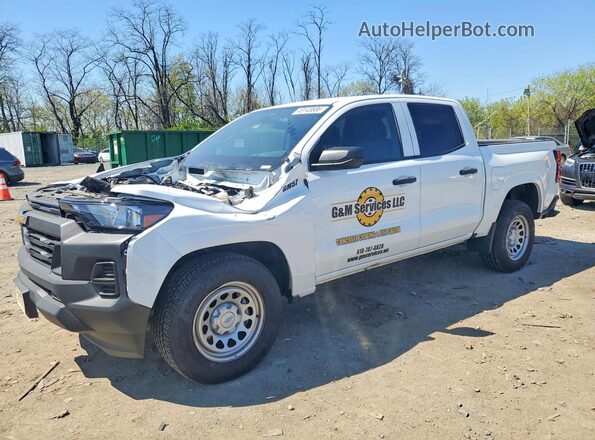 1GCPSBEK4S1142105 2025 CHEVROLET COLORADO Белый Передняя левая четверть