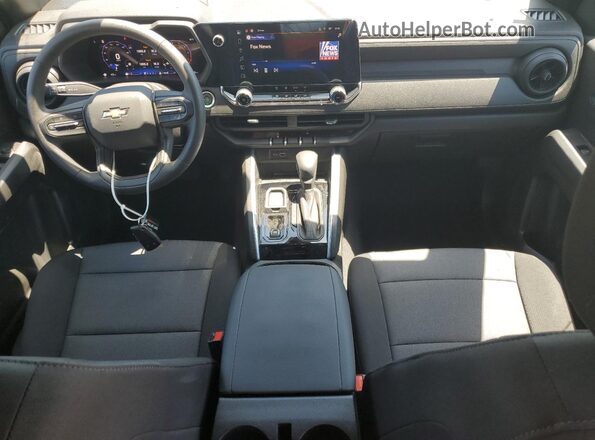 1GCPSBEK6S1154031 2025 CHEVROLET COLORADO Белый Вид панели приборов