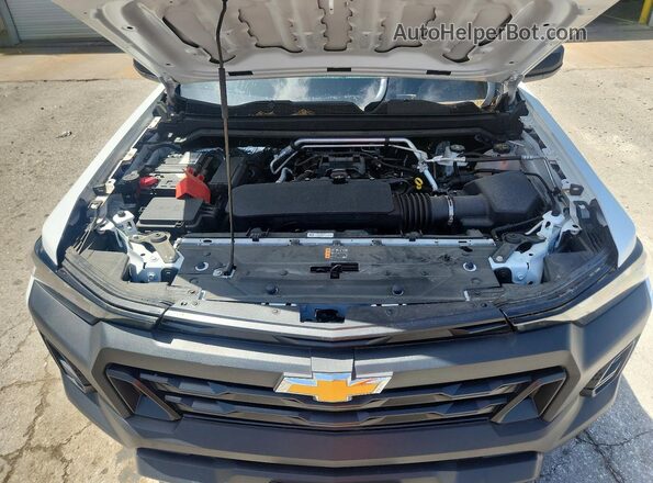 1GCPSBEK7P1269390 2023 CHEVROLET COLORADO White Вид задньої частини салону