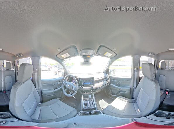 1GCPSBEK7P1269390 2023 CHEVROLET COLORADO White Вид наклейки з VIN-кодом