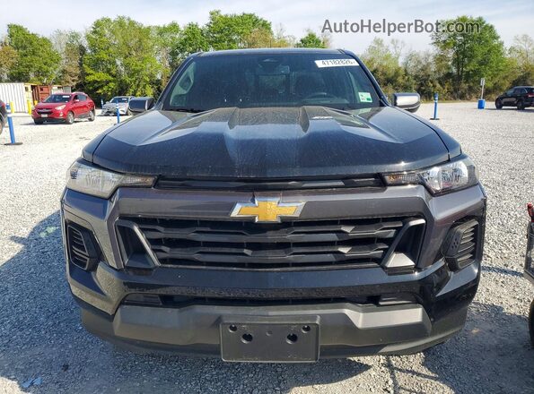 1GCPSCEK2S1225196 2025 CHEVROLET COLORADO Black Front view