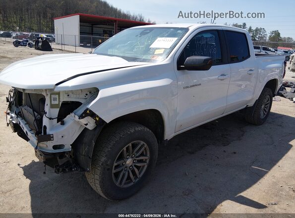 1GCPSCEK3P1186979 2023 CHEVROLET COLORADO White Передня ліва чверть