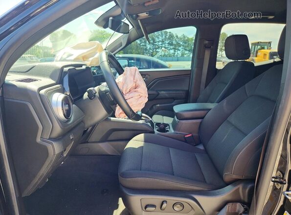 1GCPSCEK4P1145812 2023 CHEVROLET COLORADO Black Front interior view