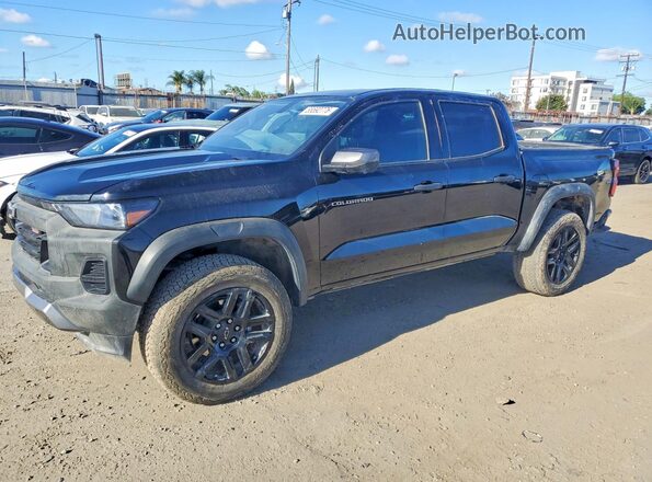 1GCPTEEK1S1134526 2025 CHEVROLET COLORADO Black Առջևի ձախ երեք քառորդ տեսարան