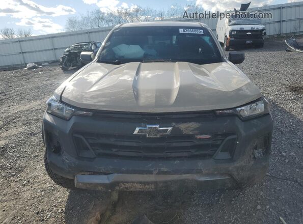 1GCPTEEK2P1146580 2023 CHEVROLET COLORADO Tan წინა ხედი