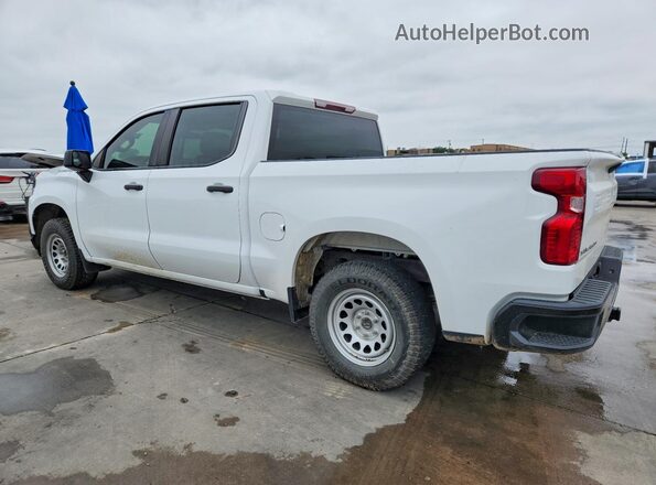1GCPWAEF8LZ172485 2020 CHEVROLET SILVERADO White Trasero izquierdo